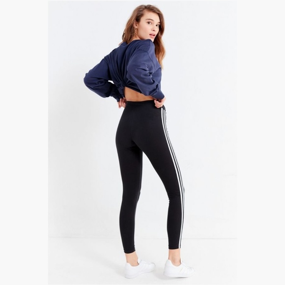 Adidas 3-Stripes Leggings (NWT) - Picture 4 of 8
